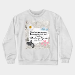 Dreams Fleetwood Mac Lyrics Design Crewneck Sweatshirt